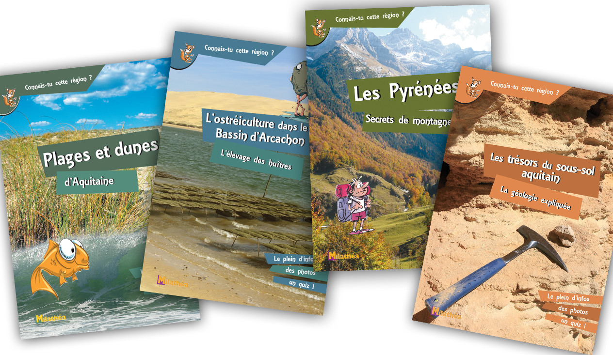Détails des pages intérieures des documentaires Connais-tu cette région ?